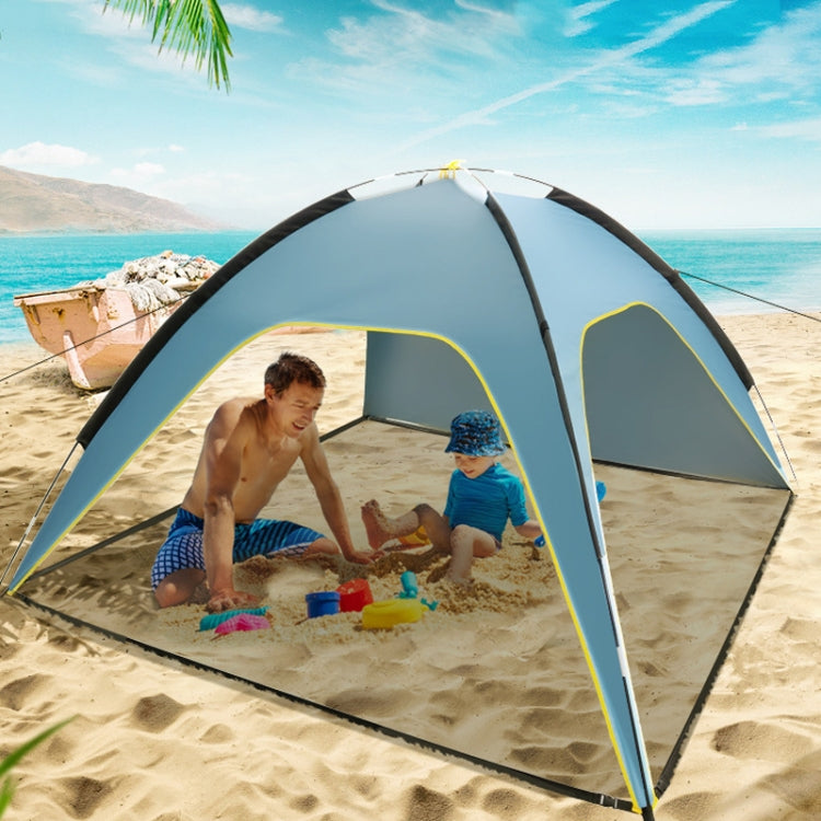 3 Sides Ventilated Spacious Outdoor Big Tent Sunscreen Rainproof Tent,Style: Detachable Base Fabric - Tents & Accessories by PMC Jewellery | Online Shopping South Africa | PMC Jewellery