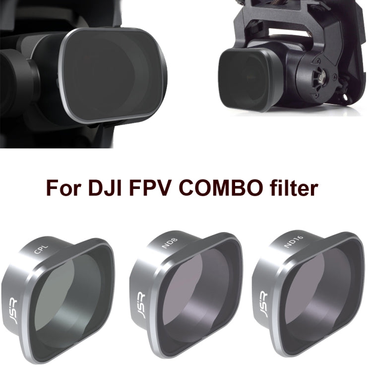JUNESTAR  Drone Filters For DJI FPV COMBO ,Model: ND16 - Lens Accessories by PMC TechLife | Online Shopping South Africa | PMC TechLife | Buy Now Pay Later Mobicred
