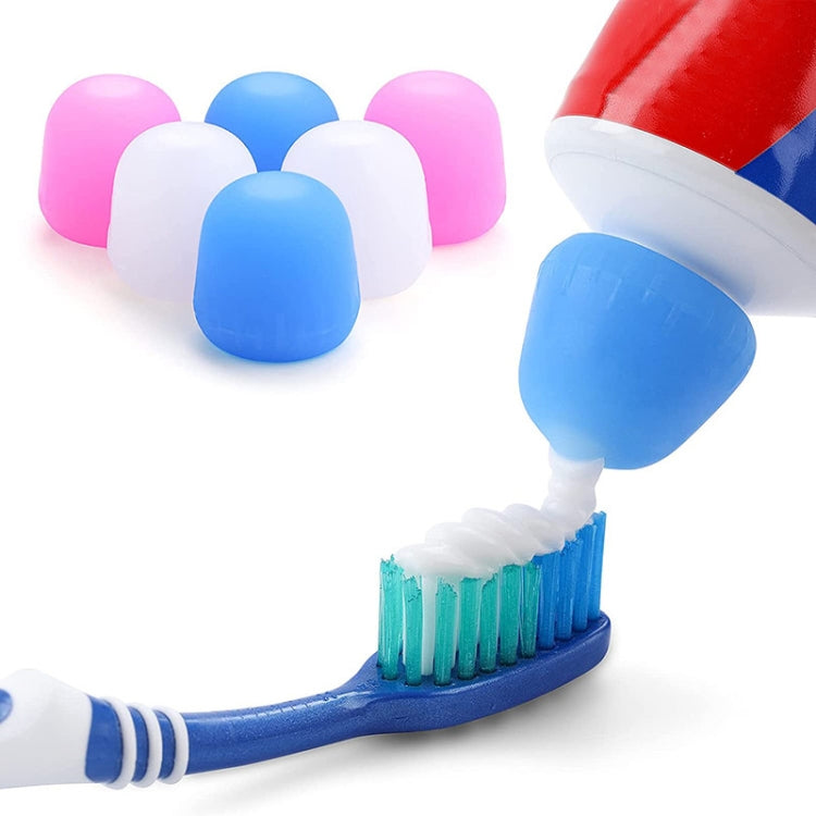 5 PCS Manual Silicone Self-Sealing Toothpaste Cap Aid(Purple) - Toothpaste Squeezing Device by PMc TechLife | Online Shopping South Africa | PMc TechLife | Buy Now Pay Later Mobicred