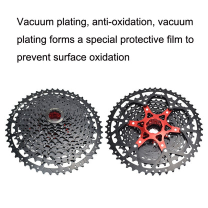 VG Sports Split Mountain Bike Lightweight Cassette Flywheel, Style: 11 Speed 46T (Black) - Bicycle Chains & Rounds by VG Sports | Online Shopping South Africa | PMC Jewellery | Buy Now Pay Later Mobicred