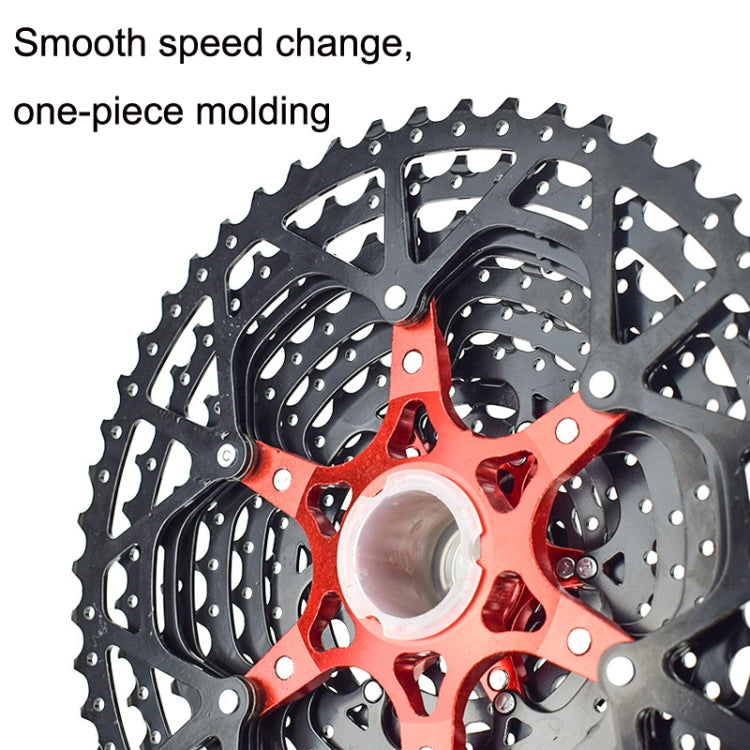 VG Sports Split Mountain Bike Lightweight Cassette Flywheel, Style: 11 Speed 46T (Black) - Bicycle Chains & Rounds by VG Sports | Online Shopping South Africa | PMC Jewellery | Buy Now Pay Later Mobicred