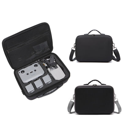 Drone Shoulder Messenger Bag Handbag for DJI Mavic Air 2/Air 2S(PU Diamond Pattern Black) - Carry Cases & Bags by PMC Jewellery | Online Shopping South Africa | PMC Jewellery | Buy Now Pay Later Mobicred