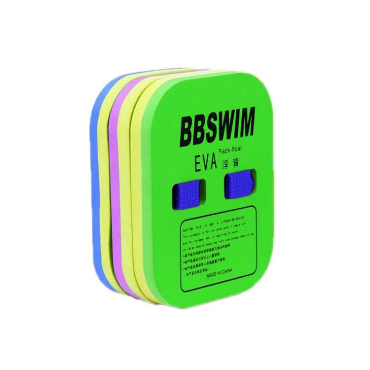 BBSWIM Swimming Back Flotation Board Swimming Buoyancy Aids, Color: Small Green - Water Safety Products by PMC Jewellery | Online Shopping South Africa | PMC Jewellery