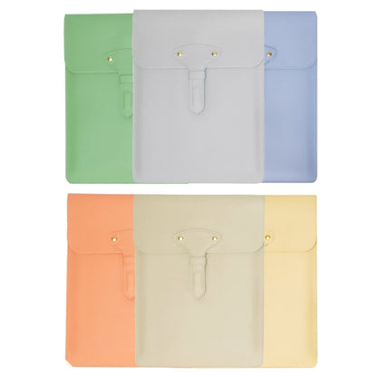 S177 3 In 1 Leather Waterproof Laptop Liner Bags, Size: 14 inches(Honeydet Oranges) - 14.1 inch by PMC Jewellery | Online Shopping South Africa | PMC Jewellery | Buy Now Pay Later Mobicred