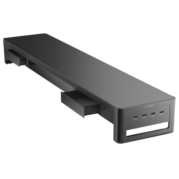 Vaydeer Multifunctional Desktop Widening Monitor Rack, Spec: Drawer Type（USB 3.0+3xUSB 2.0） - Host Bracket by Vaydeer | Online Shopping South Africa | PMC Jewellery | Buy Now Pay Later Mobicred