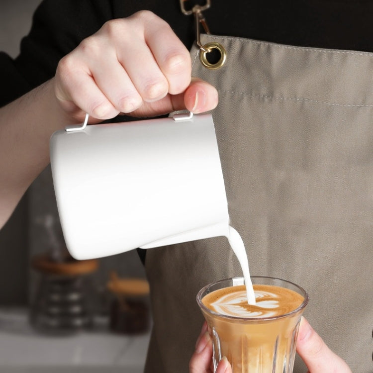 304 Stainless Steel Coffee Pot with Scale, Spec: 350ml (Black Beak) - free shipping - PMC TechLife - Order now!