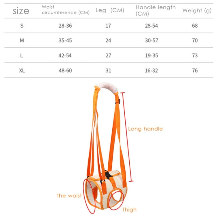Pet Leash Assistive Belt For Postoperative Disabled Elderly Dogs Hind Legs XL - free shipping - PMC TechLife - Order now!