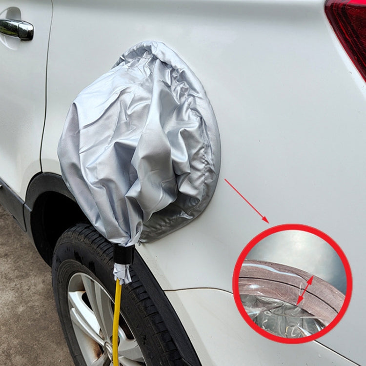 New Energy Vehicle Charging Port Waterproof Protective Cover, Color: Silver - Waterproof Covers by PMC TechLife | Online Shopping South Africa | PMC TechLife