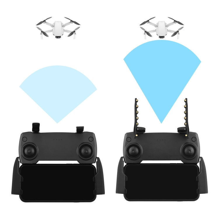 BRDRC Antenna Range Extender Signal Amplifier For DJI Mini SE/MAVIC 2/Pro/Air(Black Copper) - Other by BRDRC | Online Shopping South Africa | PMC TechLife | Buy Now Pay Later Mobicred