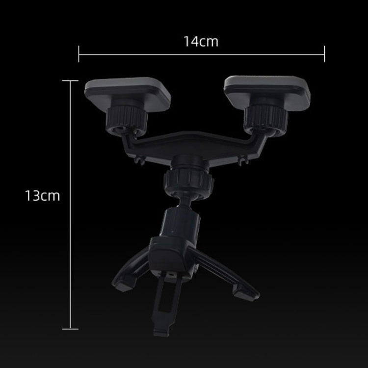 SUMITAP STH-S44Y Car Mobile Phone Double Head Magnetic Stand(Gray) - Universal Car Holders by SUMITAP | Online Shopping South Africa | PMC TechLife | Buy Now Pay Later Mobicred
