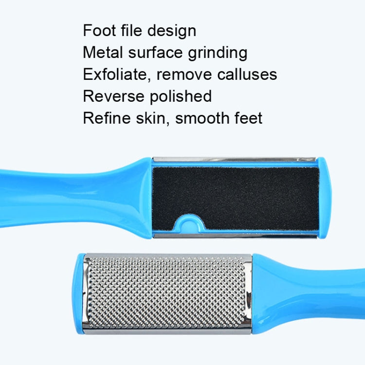 HT16-2 16 In 1 Foot File And Grinder Peeling Pedicure Set(Blue) - Grinding Tools & Accessories by PMC Jewellery | Online Shopping South Africa | PMC Jewellery | Buy Now Pay Later Mobicred