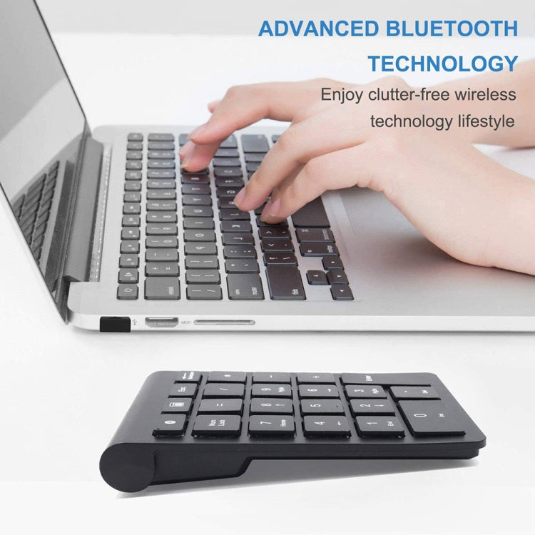 BT304 22 Keys Laptop Mini Wireless Keyboard, Spec: Bluetooth (Black) - Wireless Keyboard by PMC Jewellery | Online Shopping South Africa | PMC Jewellery | Buy Now Pay Later Mobicred