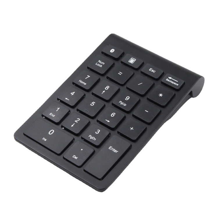 BT304 22 Keys Laptop Mini Wireless Keyboard, Spec: 2.4G (Silver Black) - Wireless Keyboard by PMC Jewellery | Online Shopping South Africa | PMC Jewellery | Buy Now Pay Later Mobicred