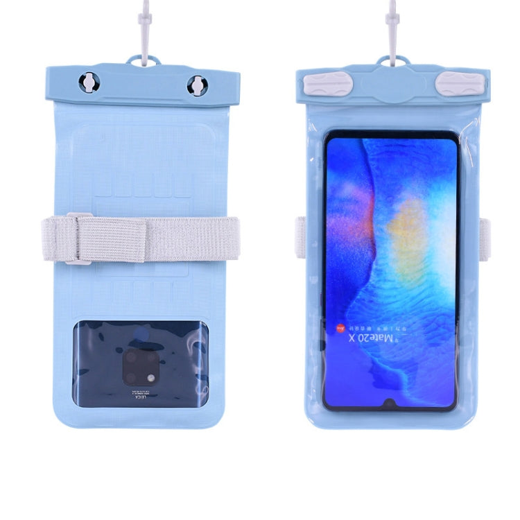 Tteoobl Diving Phone Waterproof Bag Can Be Hung Neck Or Tied Arm, Size: Extra 7.2 Inch(Gray Blue) - Waterproof Bag by Tteoobl | Online Shopping South Africa | PMC Jewellery | Buy Now Pay Later Mobicred