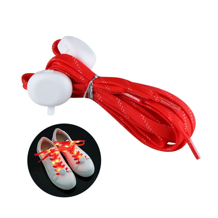 1 Pair  LED Light-up Shoelace Stage Performance Luminous Shoelace,Color: Red - shoelaces by PMC Jewellery | Online Shopping South Africa | PMC Jewellery