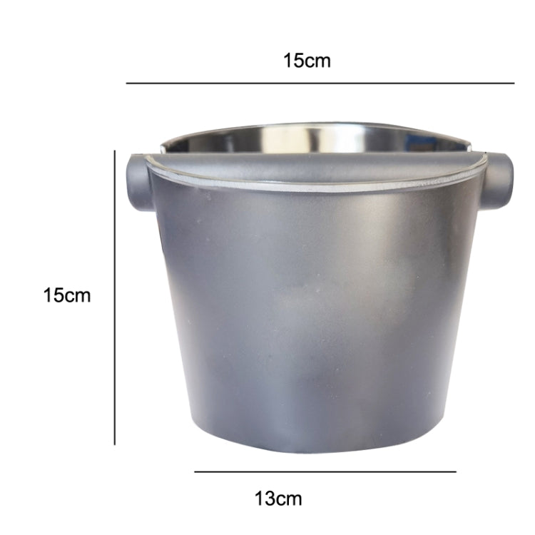 Coffee Knocking Grounds Bucket Waste Grounds Basin Grounds Box, Style:, Color: C Model (Black) - free shipping - PMC TechLife - Order now!