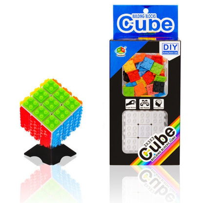 FX7780 Building Magic Cube Assembled Children Educational Early Education Toys(Black Bottom) - Magic Cubes by PMC Jewellery | Online Shopping South Africa | PMC Jewellery