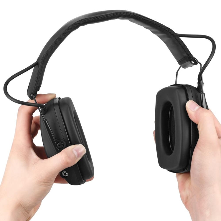 Noise-cancelling Headphones Noise-isolating Earmuffs For Outdoor Work(Black) - Workplace Safety Supplies by PMC TechLife | Online Shopping South Africa | PMC TechLife