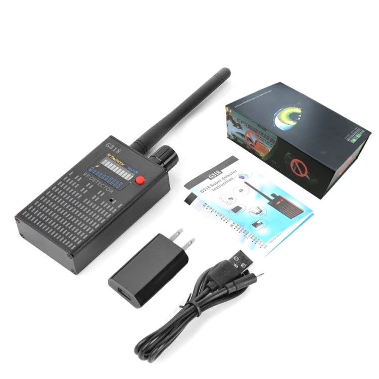 G318 Anti-eavesdropping and Anti-candid Shooting Signal Detector GPS Locator - RF Signal Detector by PMC TechLife | Online Shopping South Africa | PMC TechLife