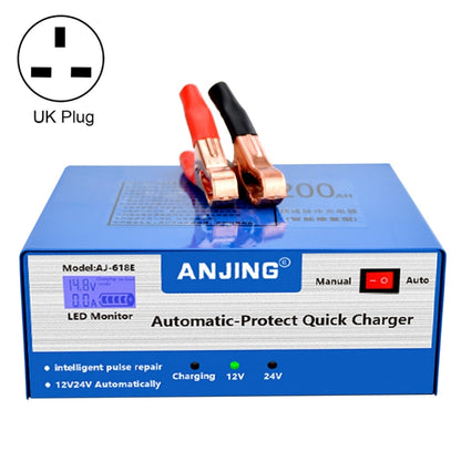 ANJING AJ-618E Battery Charger Car Battery Repairer, Model: UK Plug - Battery Charger by PMC Jewellery | Online Shopping South Africa | PMC Jewellery | Buy Now Pay Later Mobicred