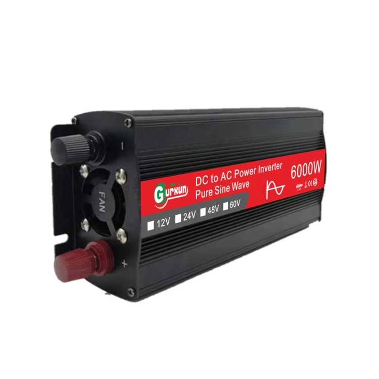 Gurxun 6000W High Power Sine Wave Inverter With Single Digital Display, Specification: 24V-220V -  by Gurxun | Online Shopping South Africa | PMC Jewellery