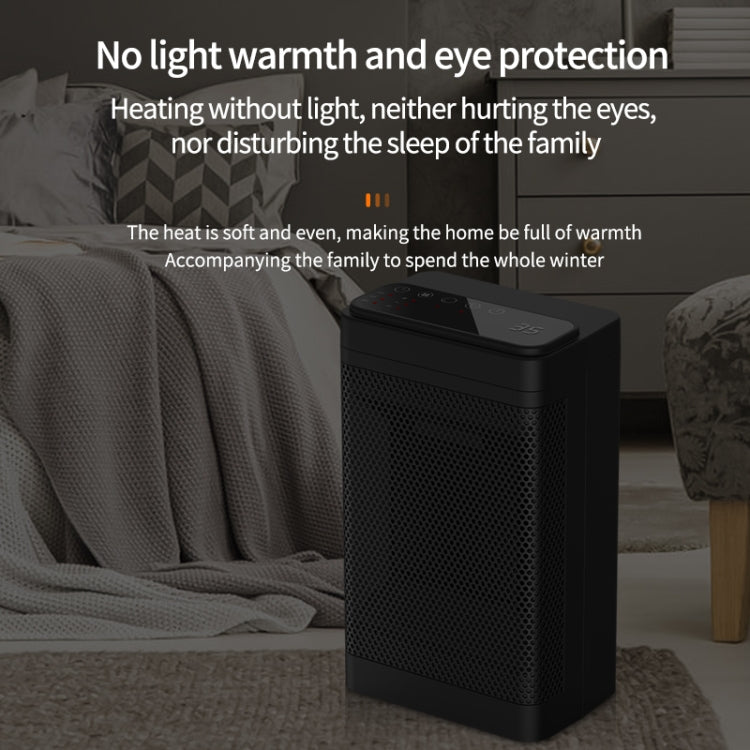 Office Household Mute Desktop Shaking Head Electric Heaters, Spec: Screen (EU Plug) - Electric Heaters by PMC TechLife | Online Shopping South Africa | PMC TechLife | Buy Now Pay Later Mobicred