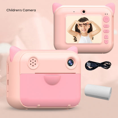 CP01 2.4 Inch HD Screen Kids Toy Thermal Printing Camera no Memory Card(Blue) - Children Cameras by PMC Jewellery | Online Shopping South Africa | PMC Jewellery | Buy Now Pay Later Mobicred