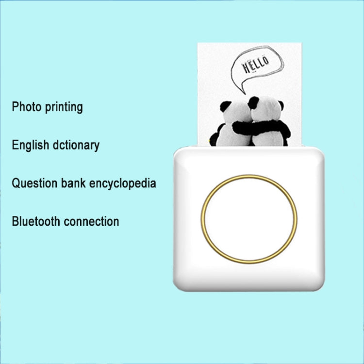 Mini Student Wrong Question Bluetooth Thermal Printer(Pink) - Receipt Printers by PMC TechLife | Online Shopping South Africa | PMC TechLife | Buy Now Pay Later Mobicred