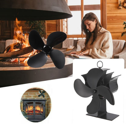 ZJ-1 Fireplace Thermal Power Stove Fan - Fireplace Fan by PMC Jewellery | Online Shopping South Africa | PMC Jewellery | Buy Now Pay Later Mobicred