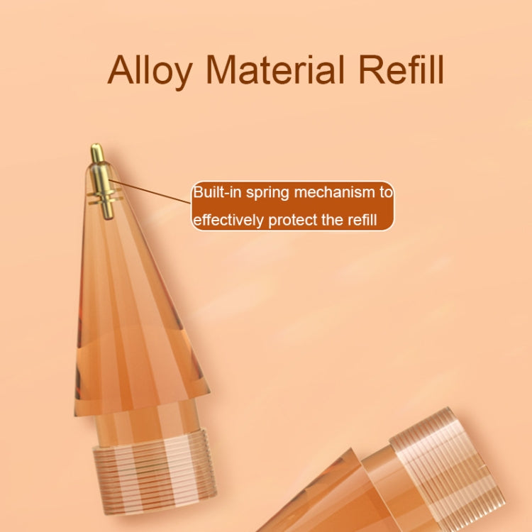 For Apple Pencil 1/2 2pcs Stylus Transparent Replacement Needle Nib, Spec: Extended (Pink) - Pencil Accessories by PMC TechLife | Online Shopping South Africa | PMC TechLife | Buy Now Pay Later Mobicred