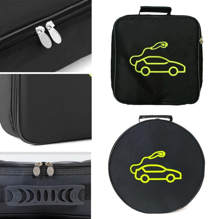 Car Charging Cable Storage Bag Carry Bag For Electric Vehicle Charger Plugs,Spec: Large Without Logo - EV Charger Accessories by PMC Jewellery | Online Shopping South Africa | PMC Jewellery