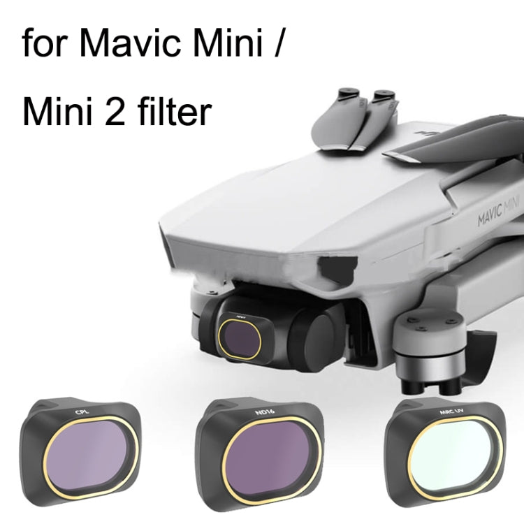 JSR JSR-3655-05 For Mavic Mini / Mini 2 / Mini 2 SE Filters, Style: ND16 -  by PMC Jewellery | Online Shopping South Africa | PMC Jewellery | Buy Now Pay Later Mobicred