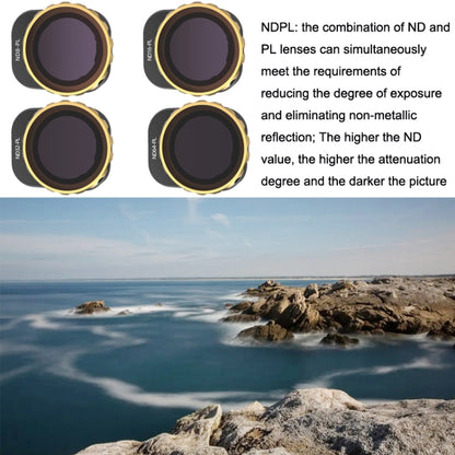 JSR For Mini 3 Pro Camera Filters, Style: ZG ND64PL - Other by JSR | Online Shopping South Africa | PMC Jewellery | Buy Now Pay Later Mobicred