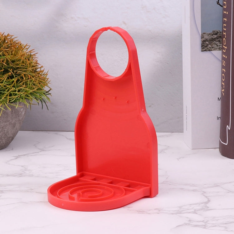 Foldable Laundry Detergent Drip Catcher Tray Cup Holder Soap Dispenser Gadget(Red) - Shelves by PMC Jewellery | Online Shopping South Africa | PMC Jewellery | Buy Now Pay Later Mobicred