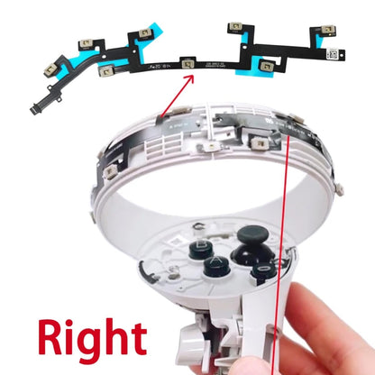 For Meta Quest 2 Locating Ring Flex Cable Left Set -  by PMC Jewellery | Online Shopping South Africa | PMC Jewellery