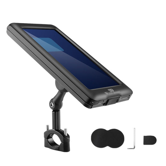 WEST BIKING Mountain Bicycle Riding Shock-proof Fixed Mobile Phone Bracket, Style: Handlebar - Holders by WEST BIKING | Online Shopping South Africa | PMC Jewellery | Buy Now Pay Later Mobicred