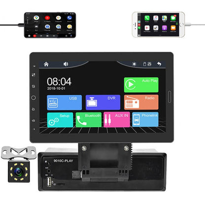 1310C 10.1 inch Car Full Screen Touch HD MP5 Wired Carplay Player, Style: Standard+8 Light Camera - Car MP3 & MP4 & MP5 by PMC Jewellery | Online Shopping South Africa | PMC Jewellery | Buy Now Pay Later Mobicred