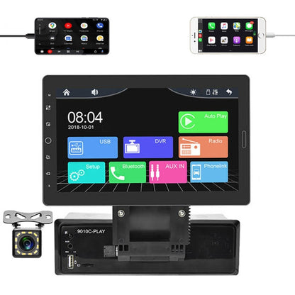 1310C 10.1 inch Car Full Screen Touch HD MP5 Wired Carplay Player, Style: Standard+12 Light Camera - Car MP3 & MP4 & MP5 by PMC Jewellery | Online Shopping South Africa | PMC Jewellery | Buy Now Pay Later Mobicred