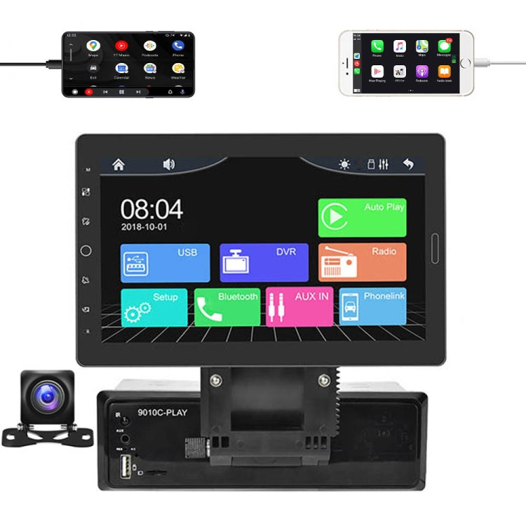 1310C 10.1 inch Car Full Screen Touch HD MP5 Wired Carplay Player, Style: Standard+AHD Camera - Car MP3 & MP4 & MP5 by PMC TechLife | Online Shopping South Africa | PMC TechLife | Buy Now Pay Later Mobicred