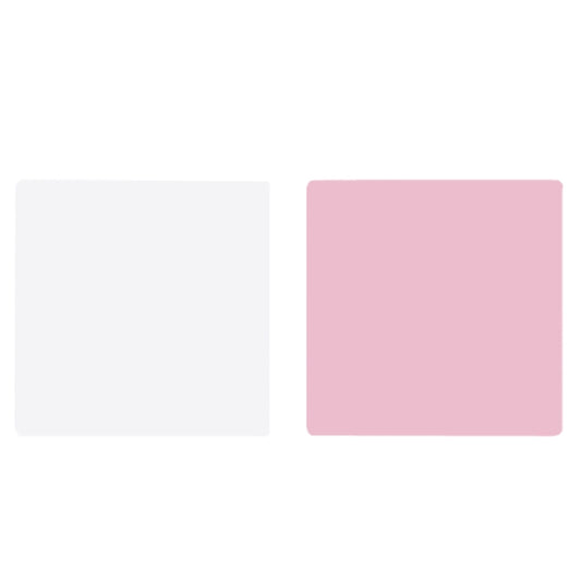 40x40CM Double-sided Photography Background Board Food Photo Props(White / Skin Pink) - Solid Color by PMC Jewellery | Online Shopping South Africa | PMC Jewellery | Buy Now Pay Later Mobicred