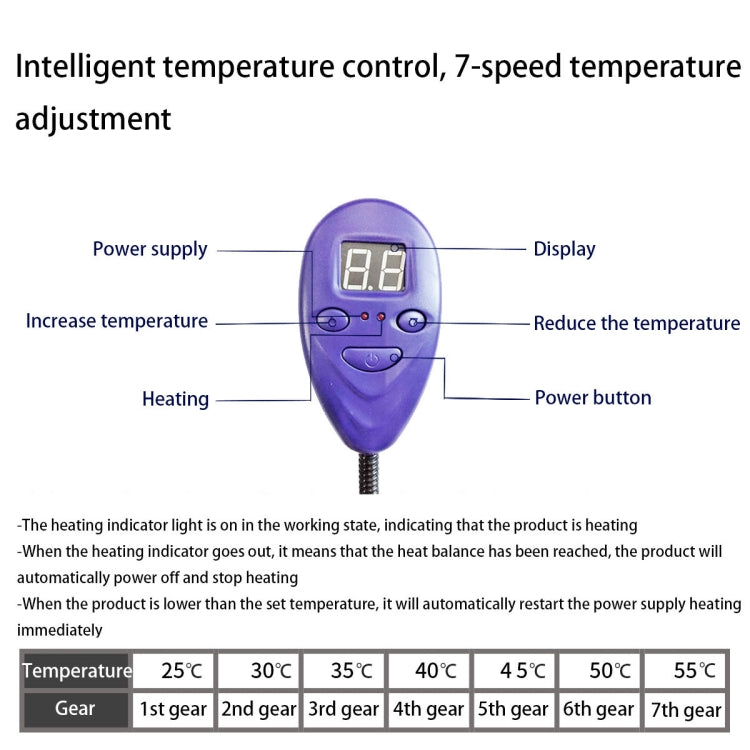 30x30cm Green 12V Low Voltage Multifunctional Warm Pet Heating Pad Pet Electric Blanket(EU Plug) - Pads by PMC TechLife | Online Shopping South Africa | PMC TechLife | Buy Now Pay Later Mobicred