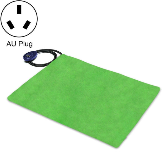 40x30cm Green 12V Low Voltage Multifunctional Warm Pet Heating Pad Pet Electric Blanket(AU Plug) - Pads by PMC Jewellery | Online Shopping South Africa | PMC Jewellery | Buy Now Pay Later Mobicred