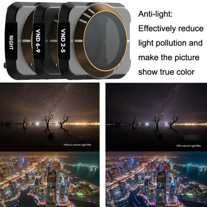 JSR For DJI Mavic Air 2 Motion Camera Filter, Style: UV+CPL+ND8+ND16+ND32+ND64+STAR+Anti-light - Lens Filter by JSR | Online Shopping South Africa | PMC Jewellery | Buy Now Pay Later Mobicred