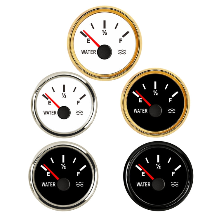 PMW2 DN52mm Car Truck RV Conversion Water Tank Water Level Table(BG) - Clocks & Car Meters by PMC Jewellery | Online Shopping South Africa | PMC Jewellery | Buy Now Pay Later Mobicred