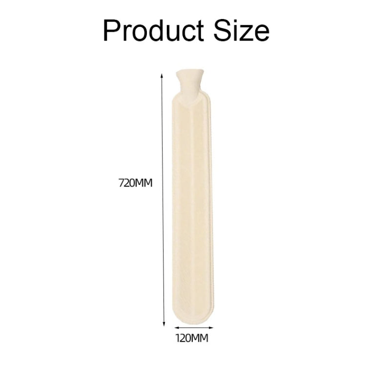 2L Long-strip Multifunctional Water-filled Rubber Hot Water Bags, Spec: Pink Leopard - Hot Water Bags by PMC TechLife | Online Shopping South Africa | PMC TechLife | Buy Now Pay Later Mobicred