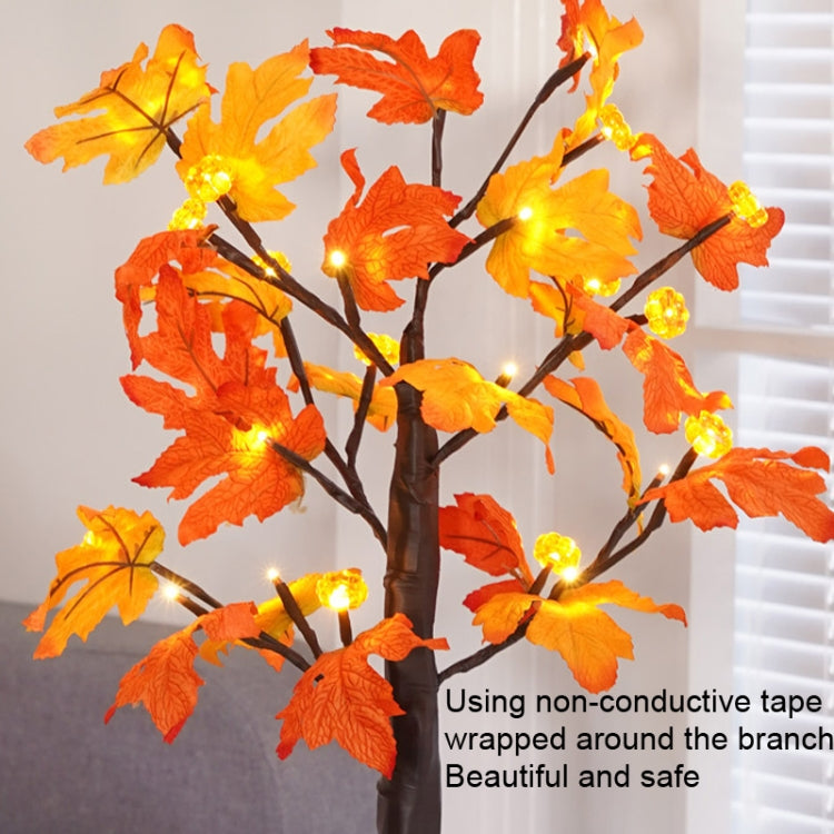 SJ-SD007 Christmas Halloween LED Maple Pumpkin Decoration Light, Style: Detachable Base+Timing - Christmas Decoration Lamps by PMc TechLife | Online Shopping South Africa | PMc TechLife | Buy Now Pay Later Mobicred