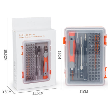 64 In 1 Screwdriver Kit Cell Phone Tablet Disassembly Tools - Screwdriver Set by PMC Jewellery | Online Shopping South Africa | PMC Jewellery | Buy Now Pay Later Mobicred