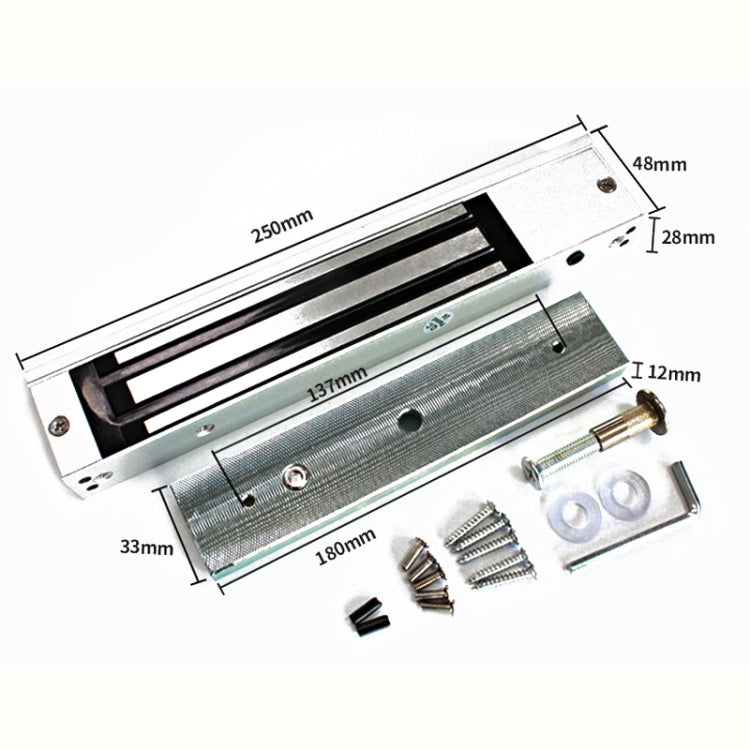 Electromagnetic Access Lock Signal Output Magnetic Lock - Door Lock by PMC TechLife | Online Shopping South Africa | PMC TechLife