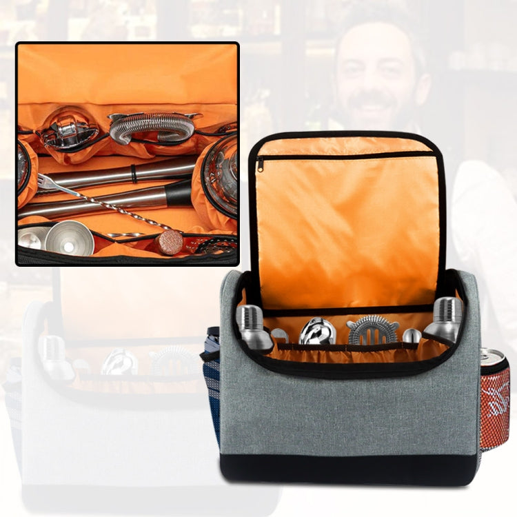 Travel Bartender Kit Bag  Bar Tool Storage Bag - Storage Bags by PMC Jewellery | Online Shopping South Africa | PMC Jewellery