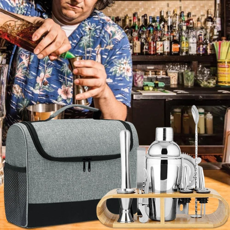 Travel Bartender Kit Bag  Bar Tool Storage Bag - Storage Bags by PMC Jewellery | Online Shopping South Africa | PMC Jewellery